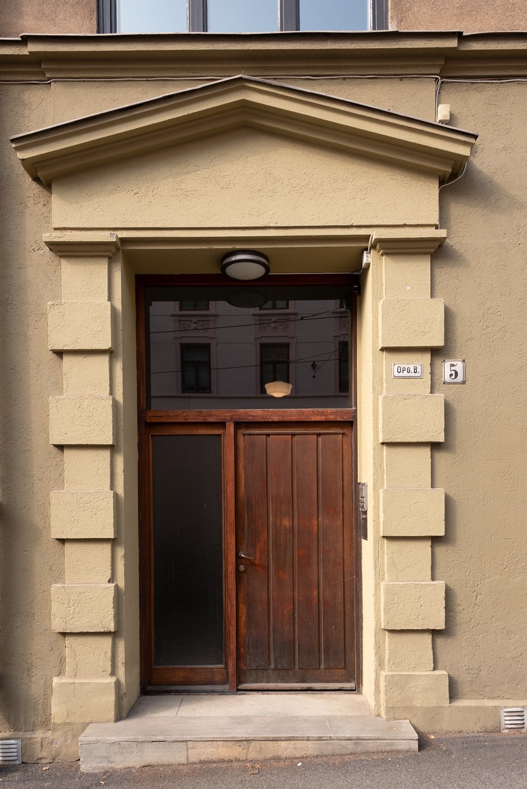 Representativt inngangsparti Galleribilde