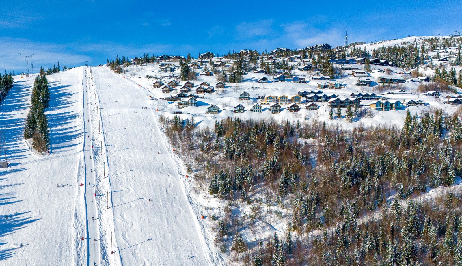 Direkte ski inn/out tilgang for den ultimate fjellopplevelsen.