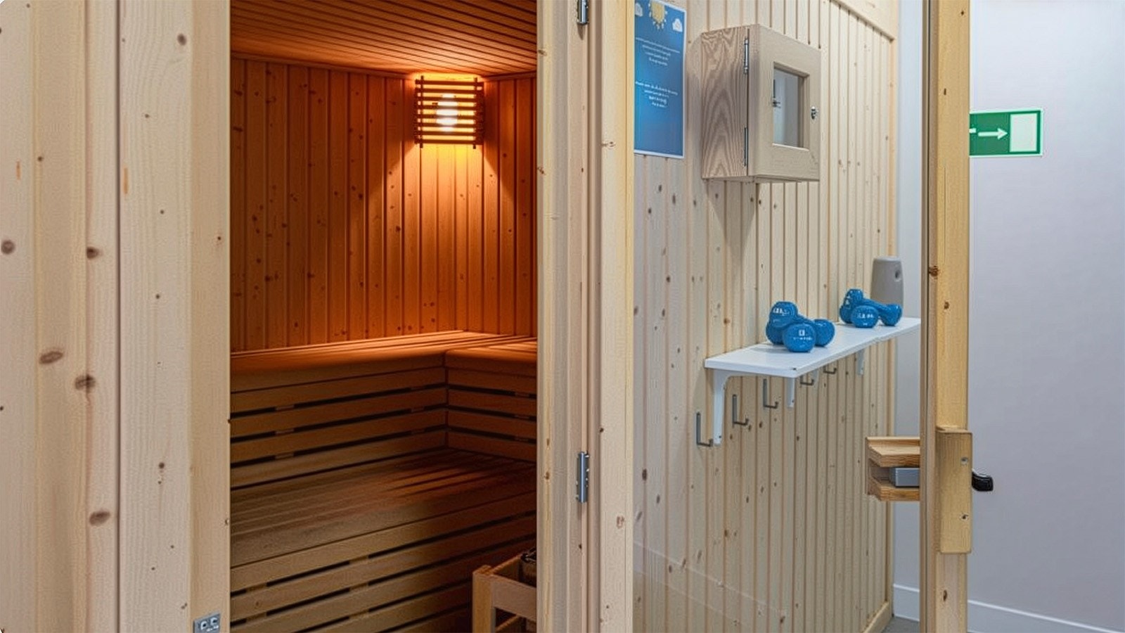 Felles badstu. Galleribilde