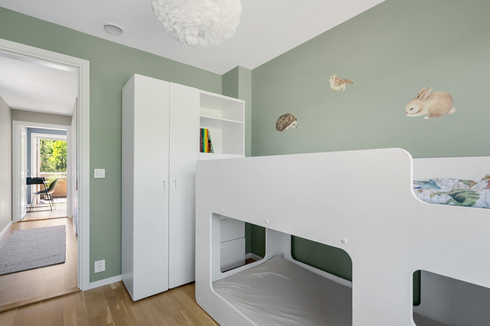 Soverom to er også av god størrelse og brukes i dag som barnerom. Galleribilde