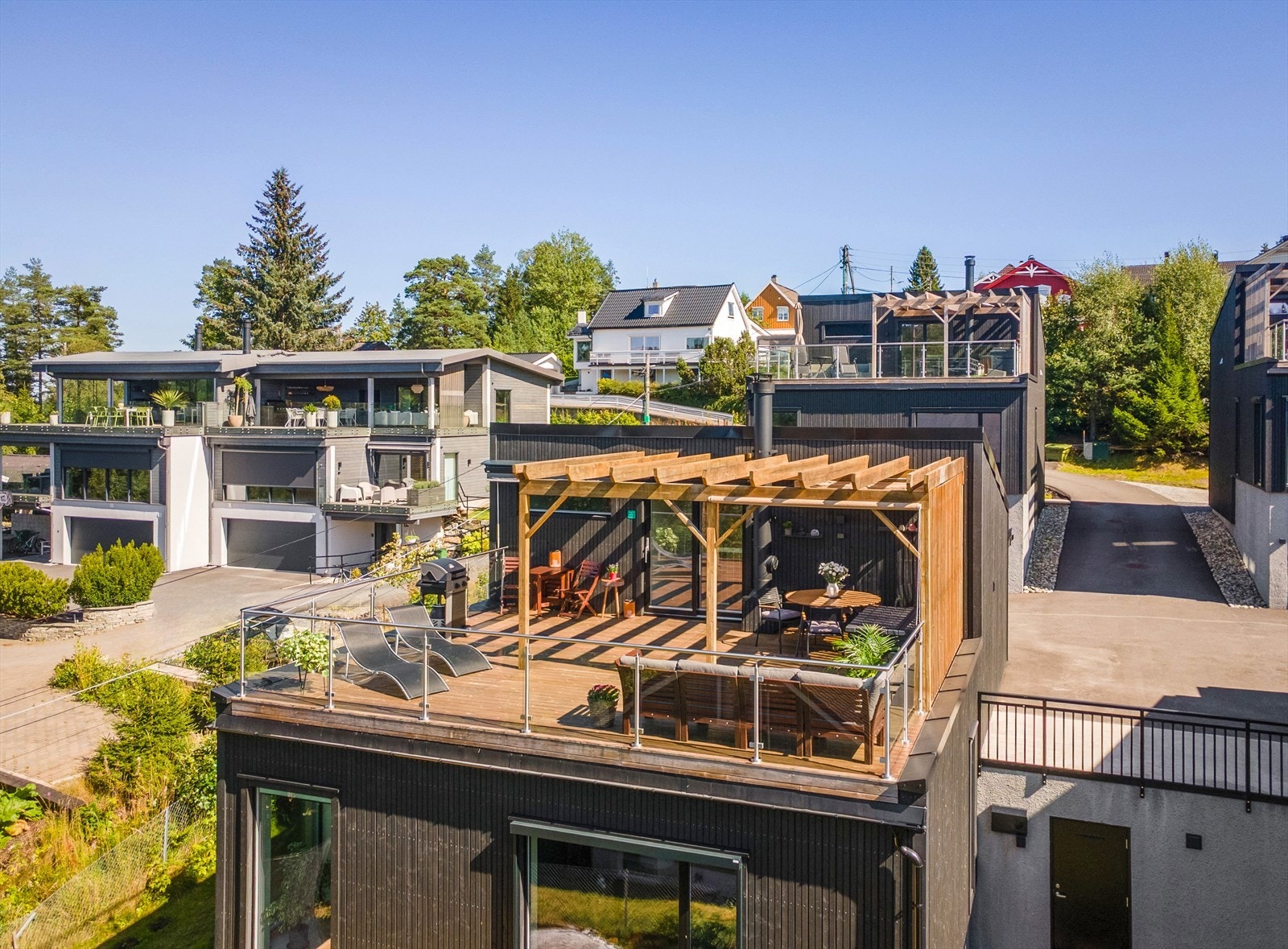 Takterrasse Galleribilde