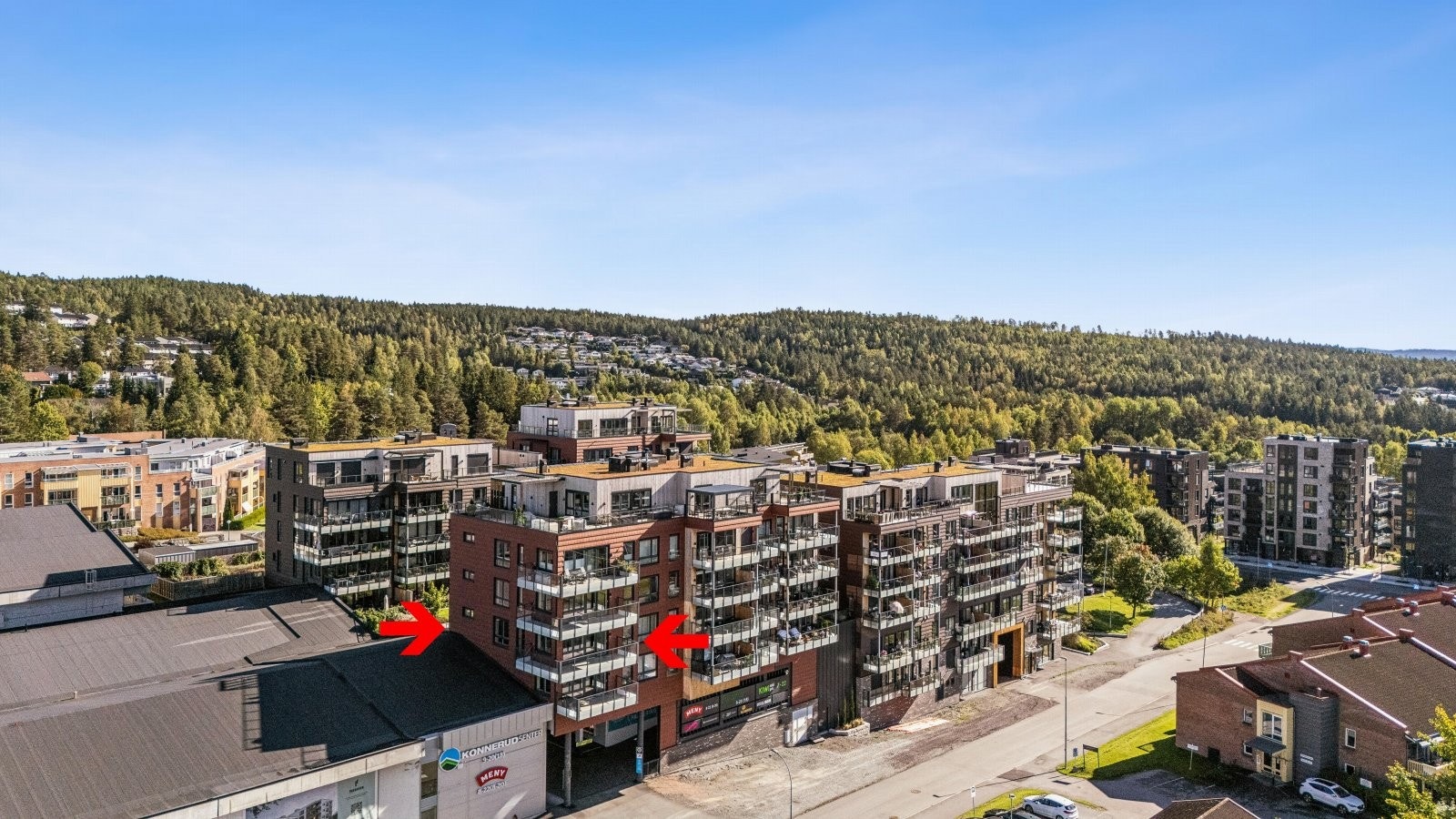 Velkommen til Konnerud Senter Panorama - Ny og flott 4-roms eierleilighet i 4. etasje! Galleribilde