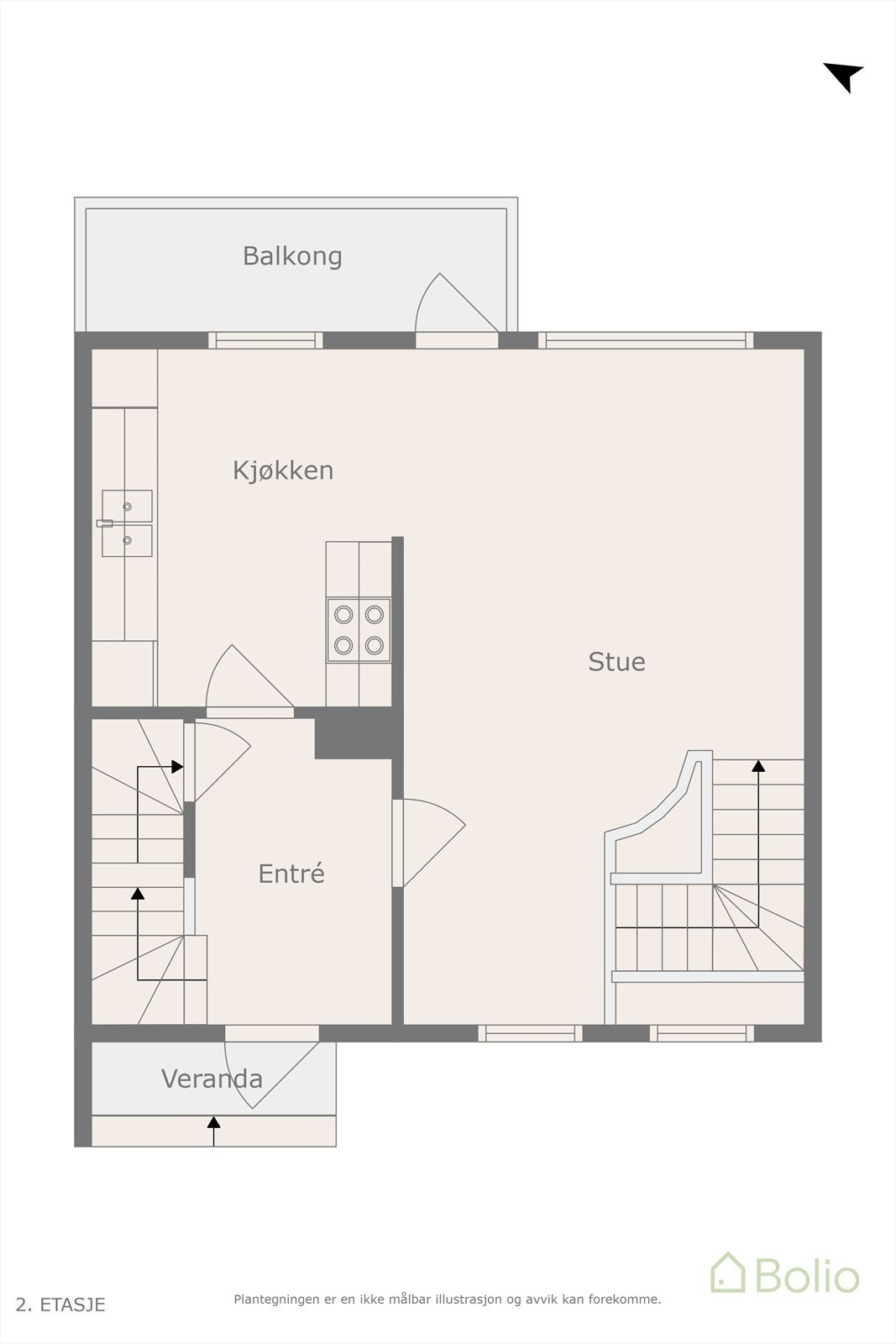 Plantegning Galleribilde