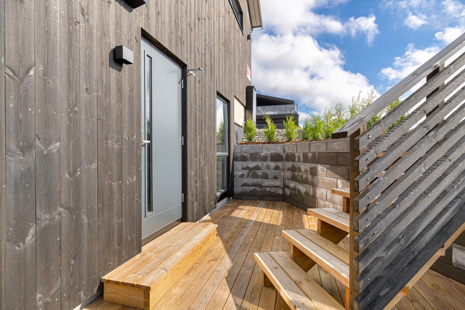 Inngang underetasje Galleribilde