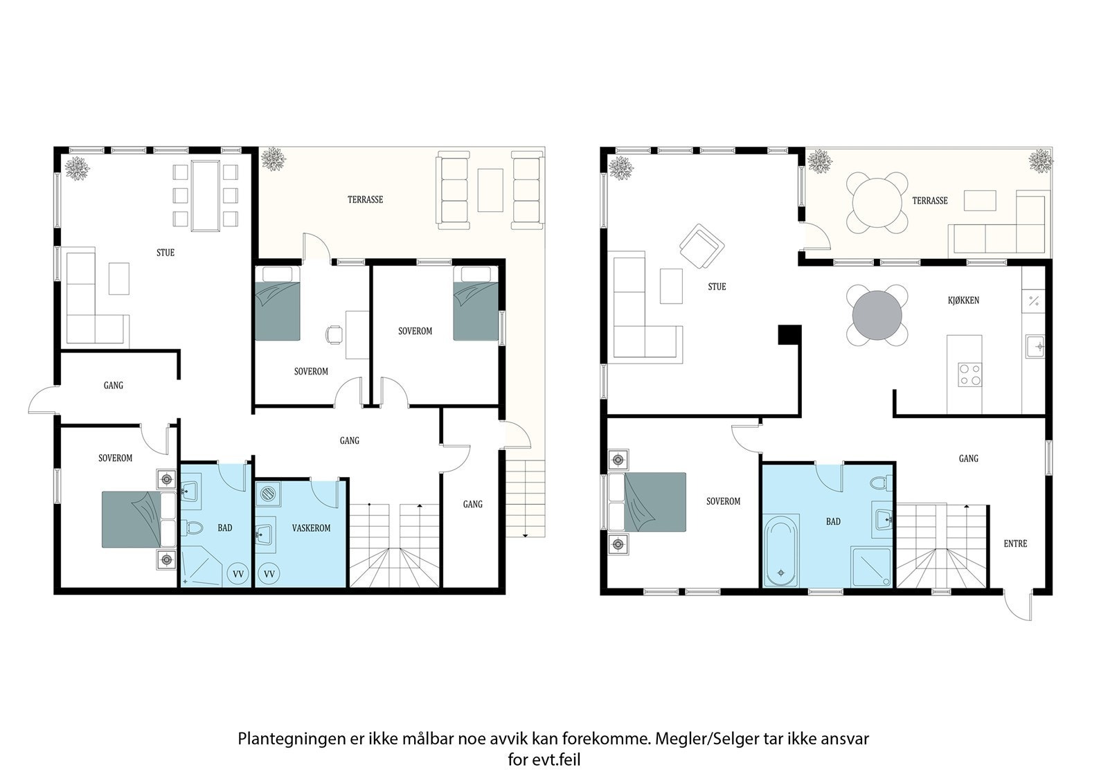 Plantegning - ikke målbar Galleribilde
