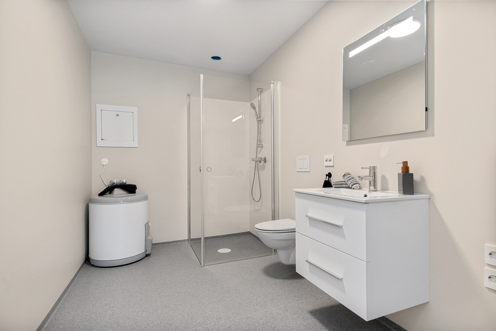 Baderom i underetasje Galleribilde