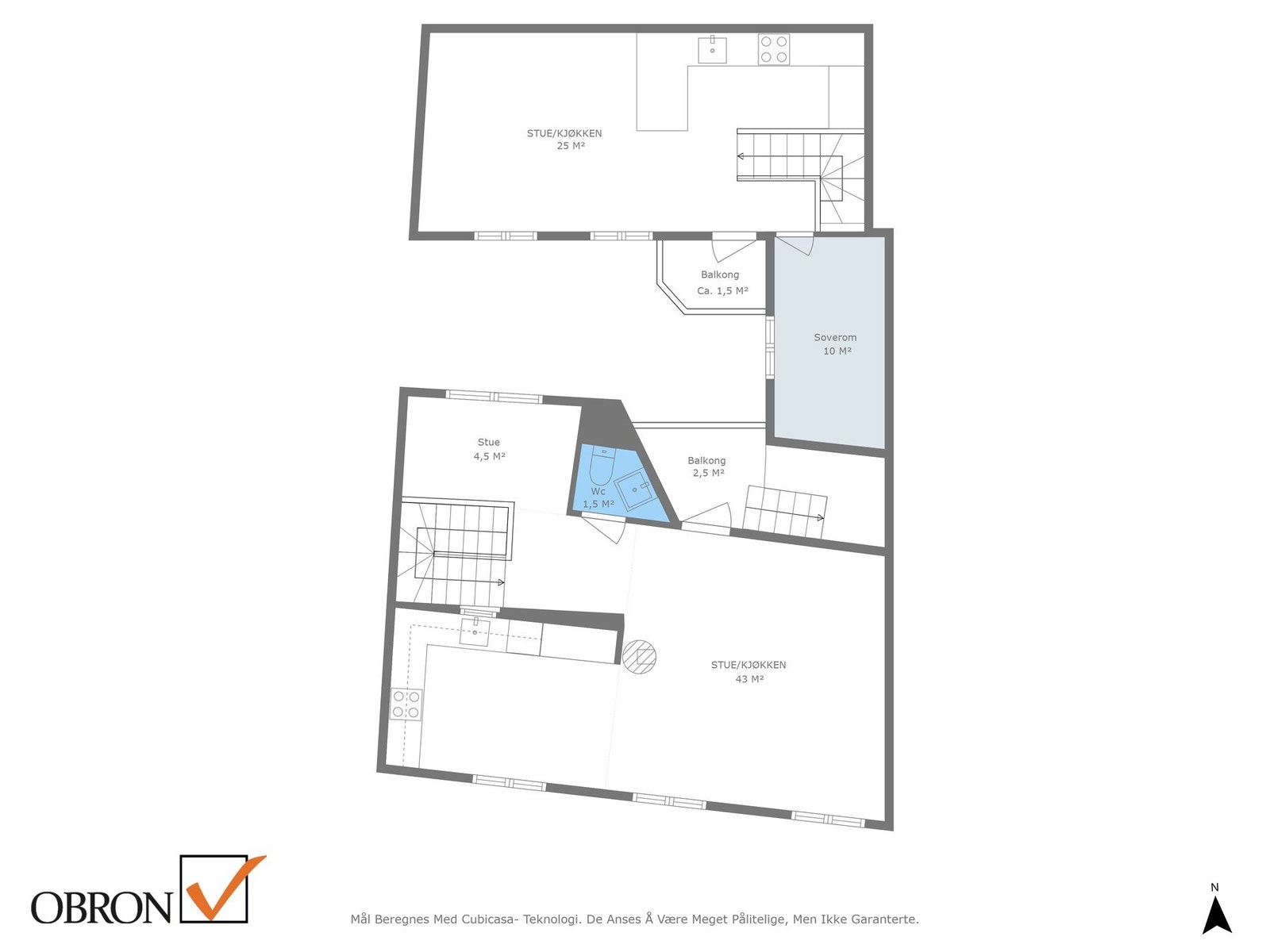 Plantegning 2.etasje.