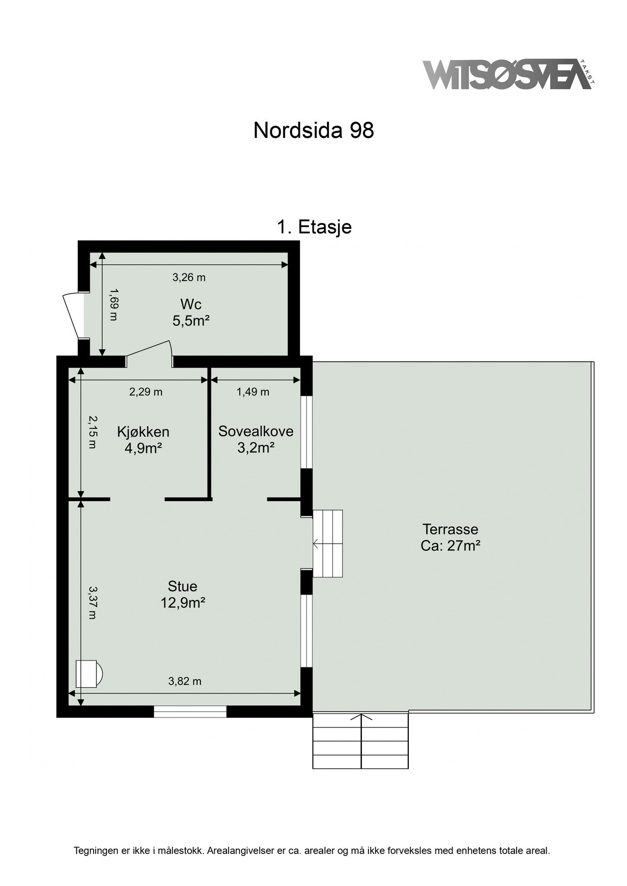 planskisse Galleribilde