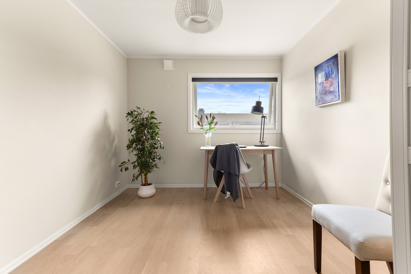 Soverom 3. Fleksible rom som kan benyttes som f.eks barnerom, gjesterom, garderoberom, kontor etc. Galleribilde