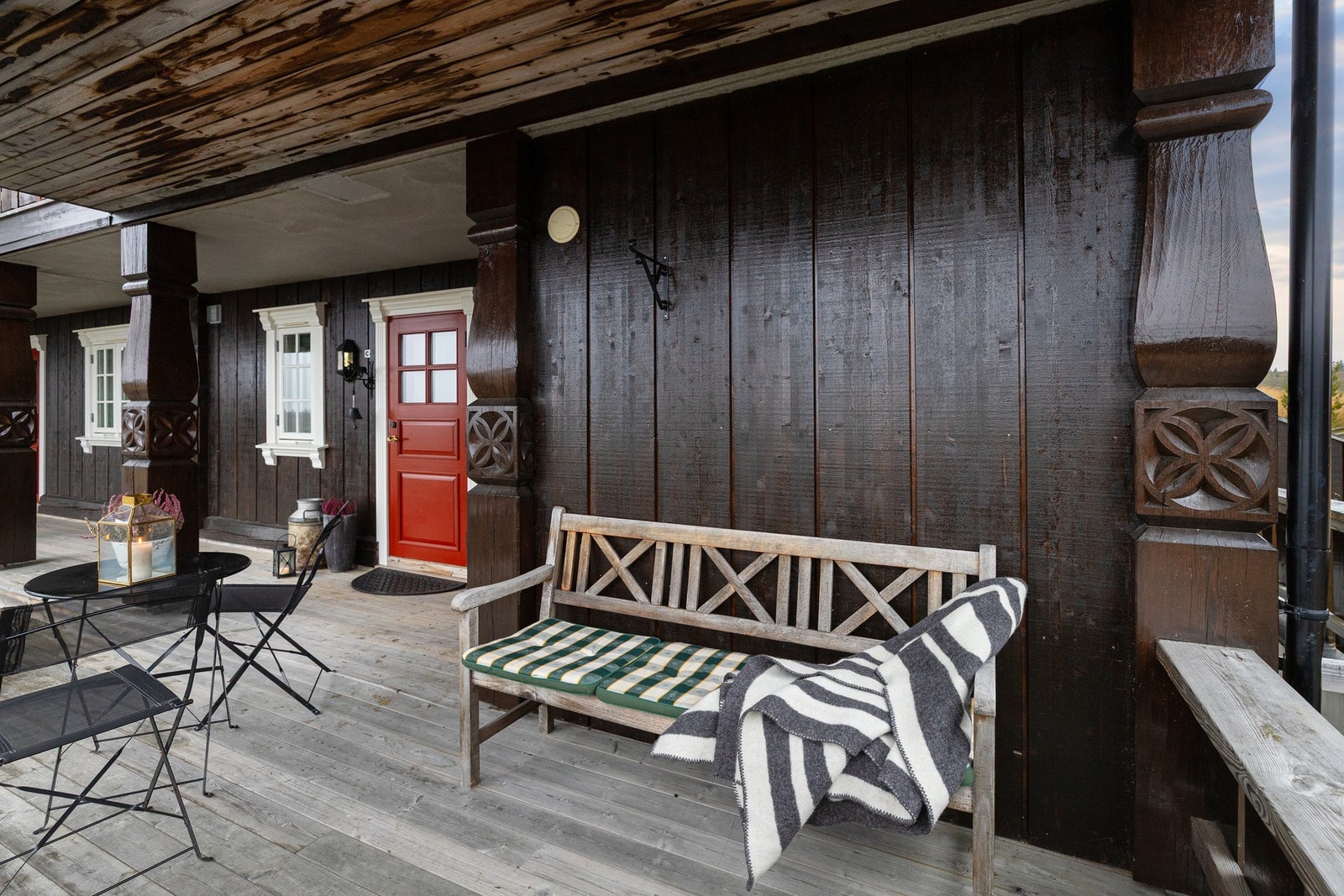 Koselig utesone Galleribilde