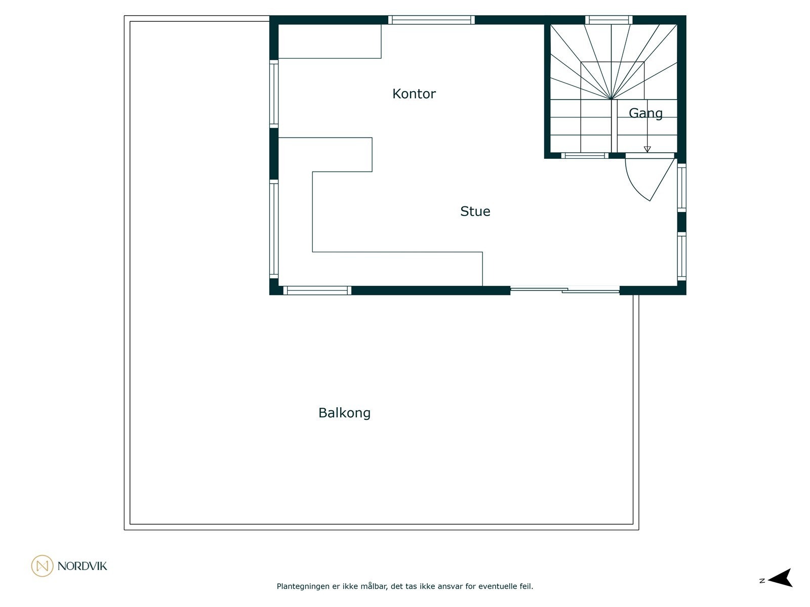 Plantegning 3.etasje Galleribilde