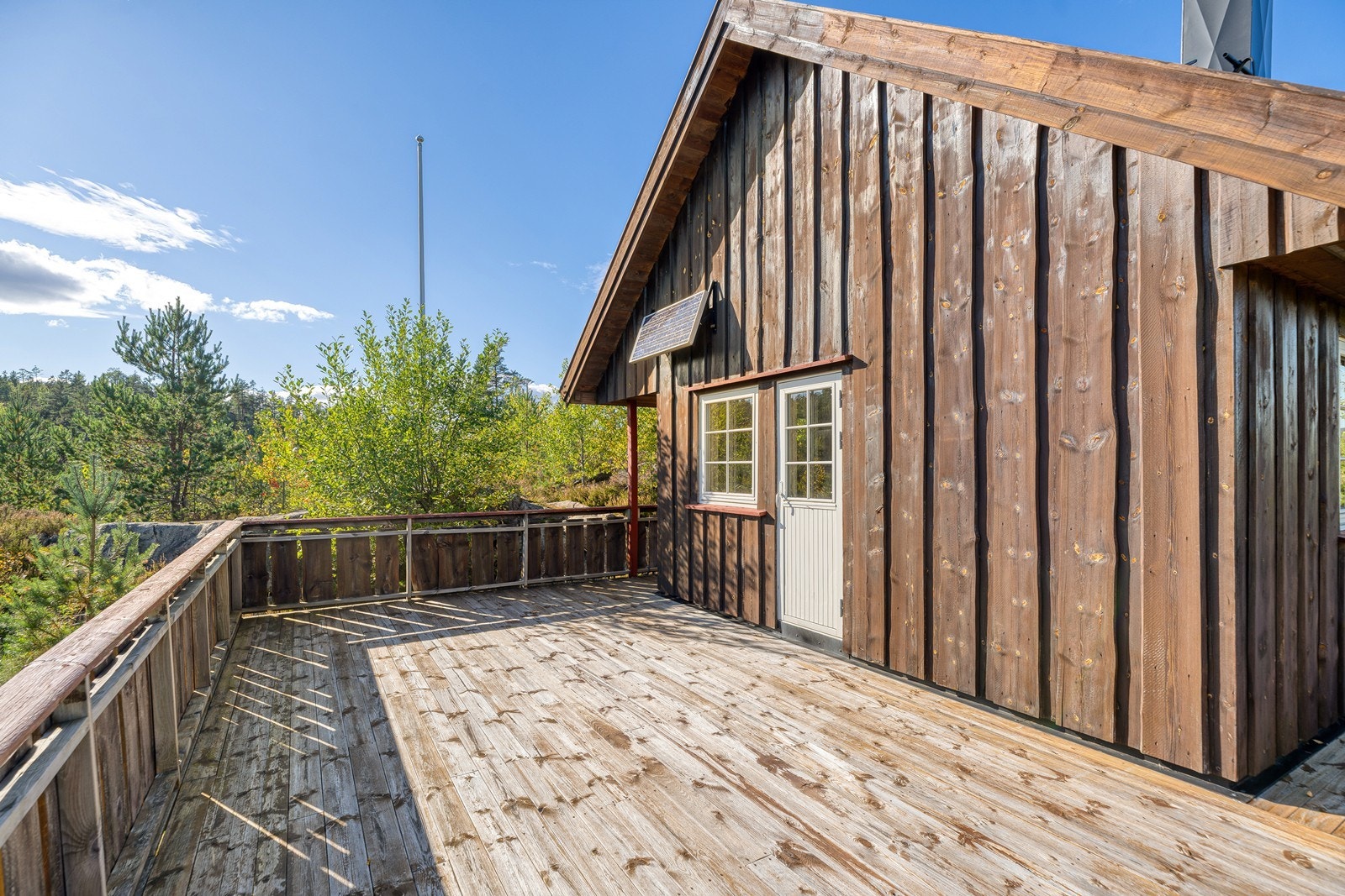 Romslig terrasse på 49m² med meget gode solforhold Galleribilde
