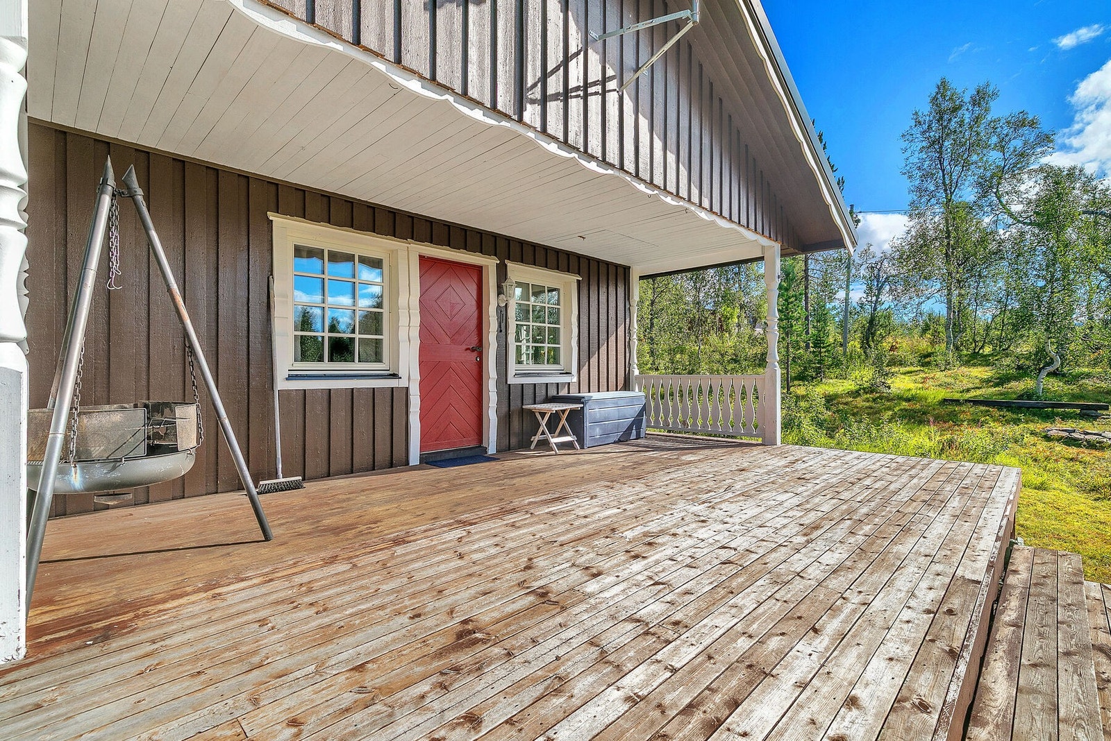 Solrik terrasse Galleribilde