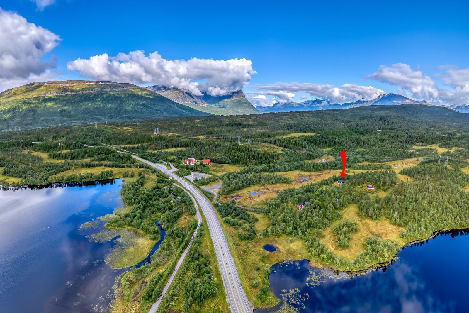 Det er ca. 5 min. gange til parkeringsplassen Galleribilde