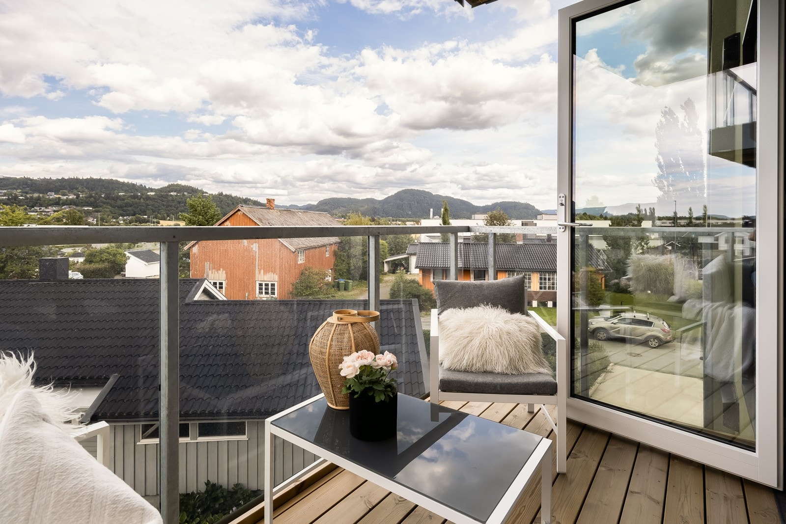 Her kan man kan nyte den friske luften om morgenen. Galleribilde