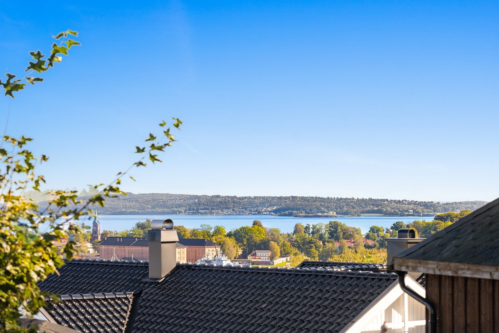 Utsikt over Oslofjorden. Galleribilde