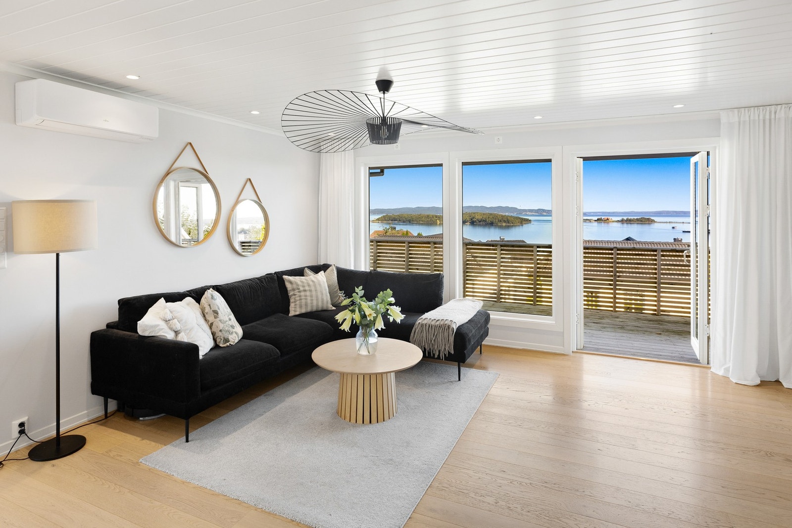 Det er montert varmepumpe i 2021. Galleribilde