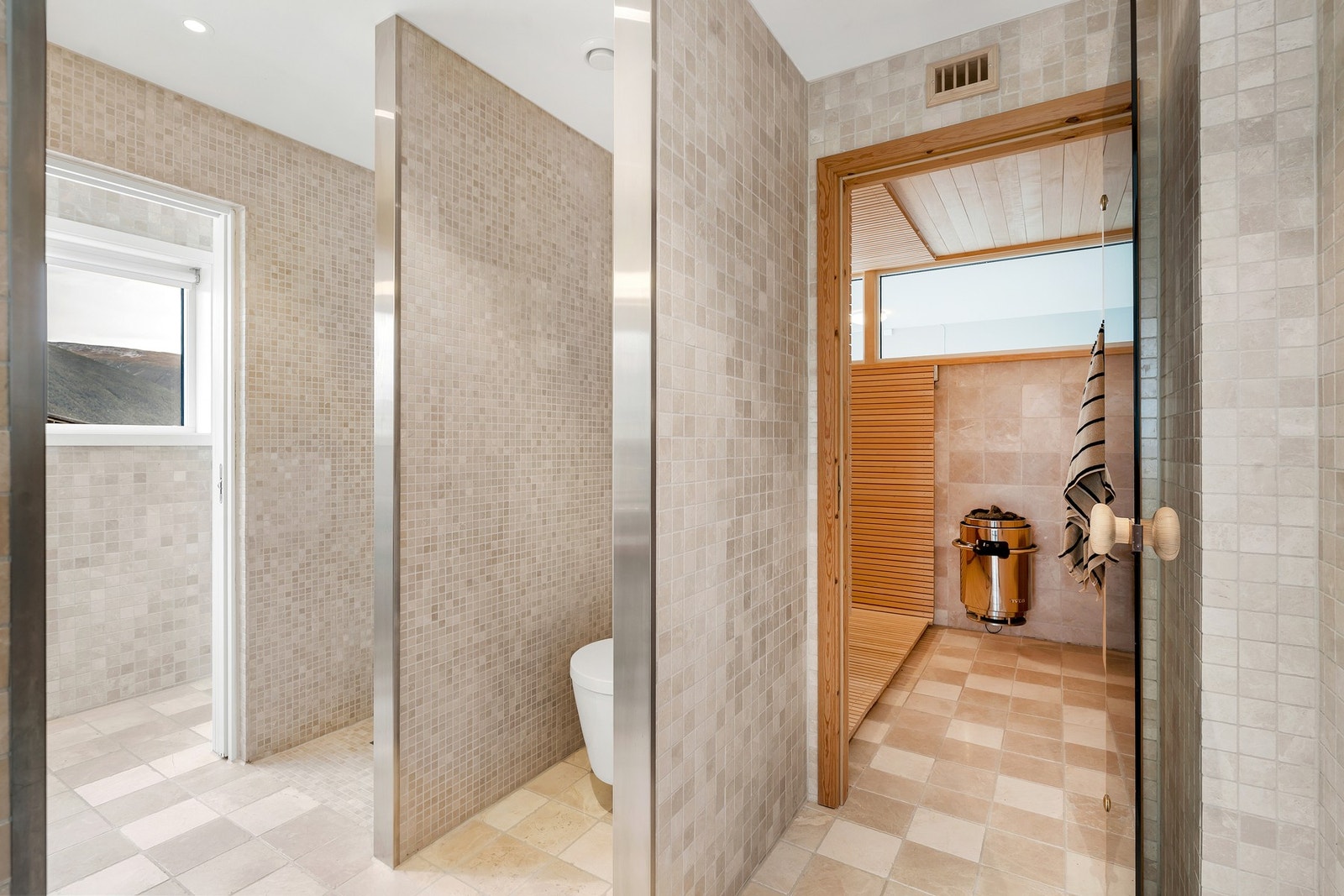 Her er det også tilgang til badstue. Galleribilde