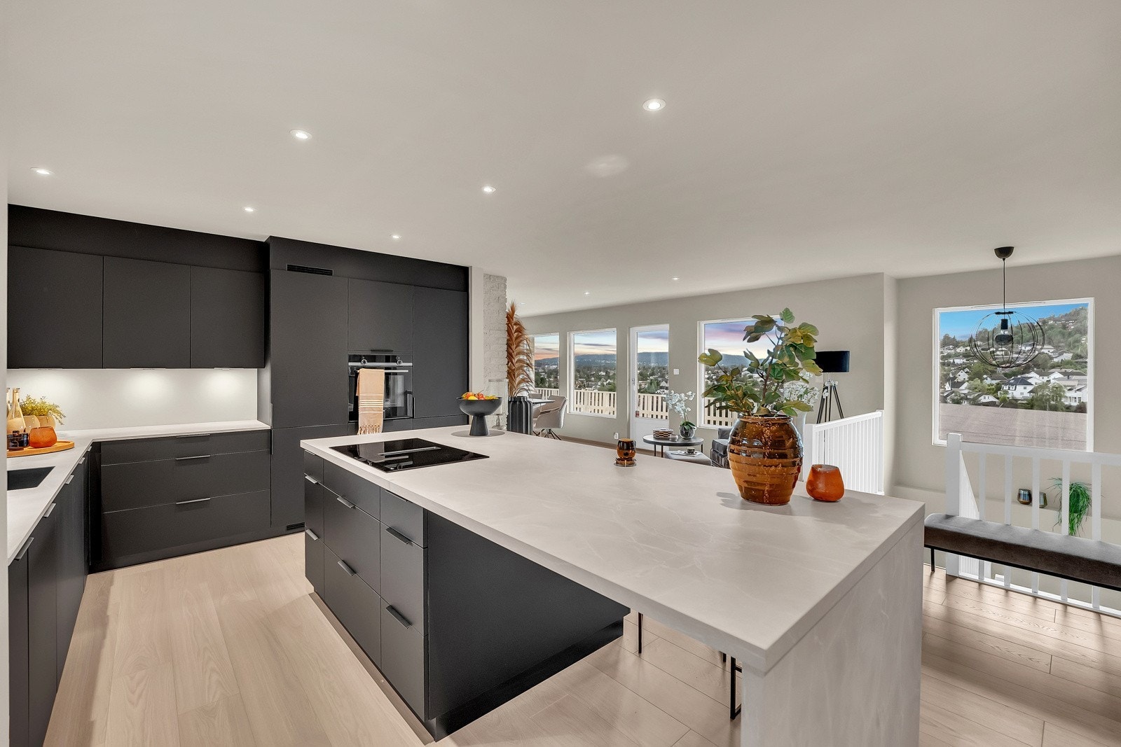 Her kan familien kose seg mens middagen forberedes. Galleribilde