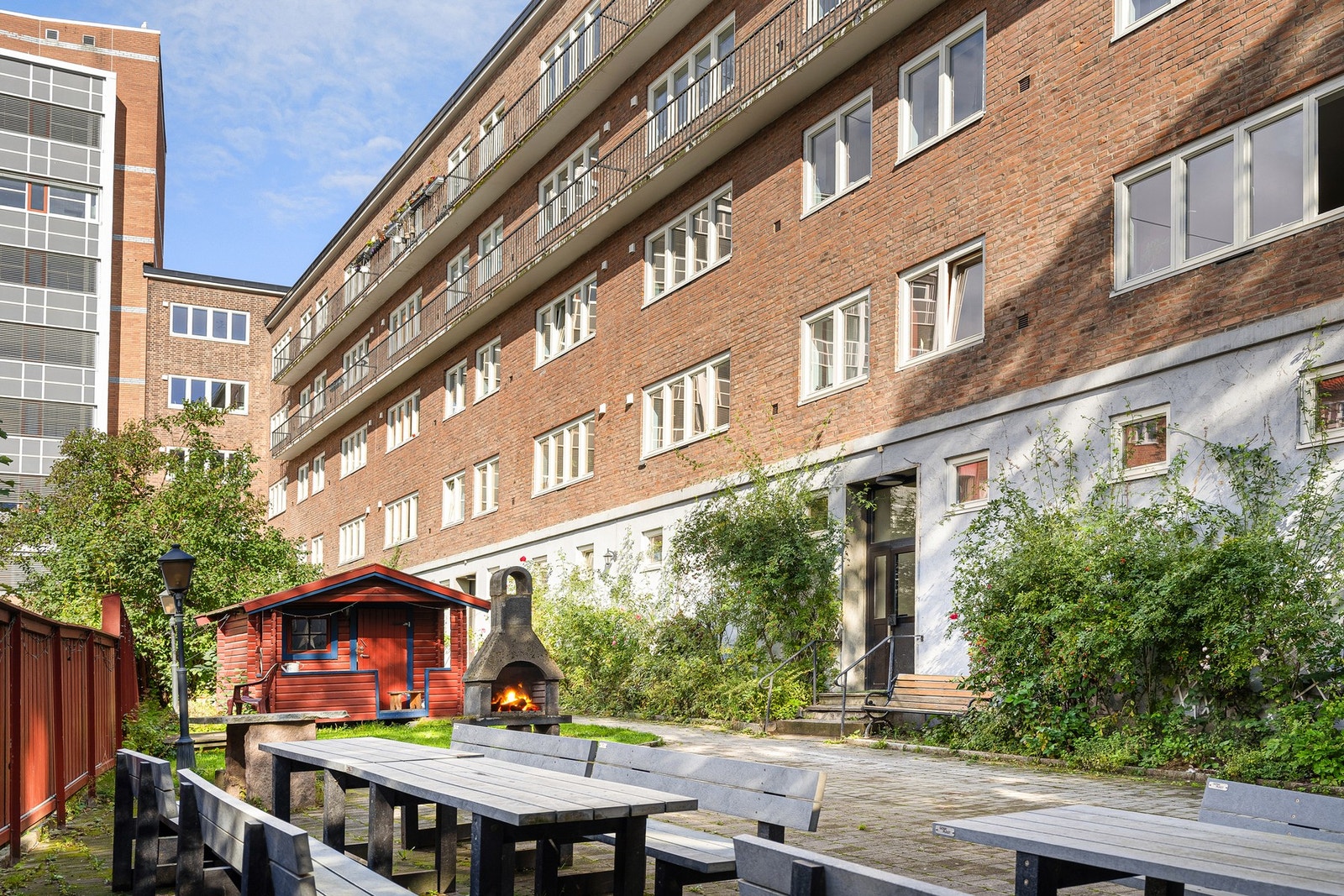 Borettslaget har flotte fellesarealer som kan benyttes av alle beboere. Galleribilde