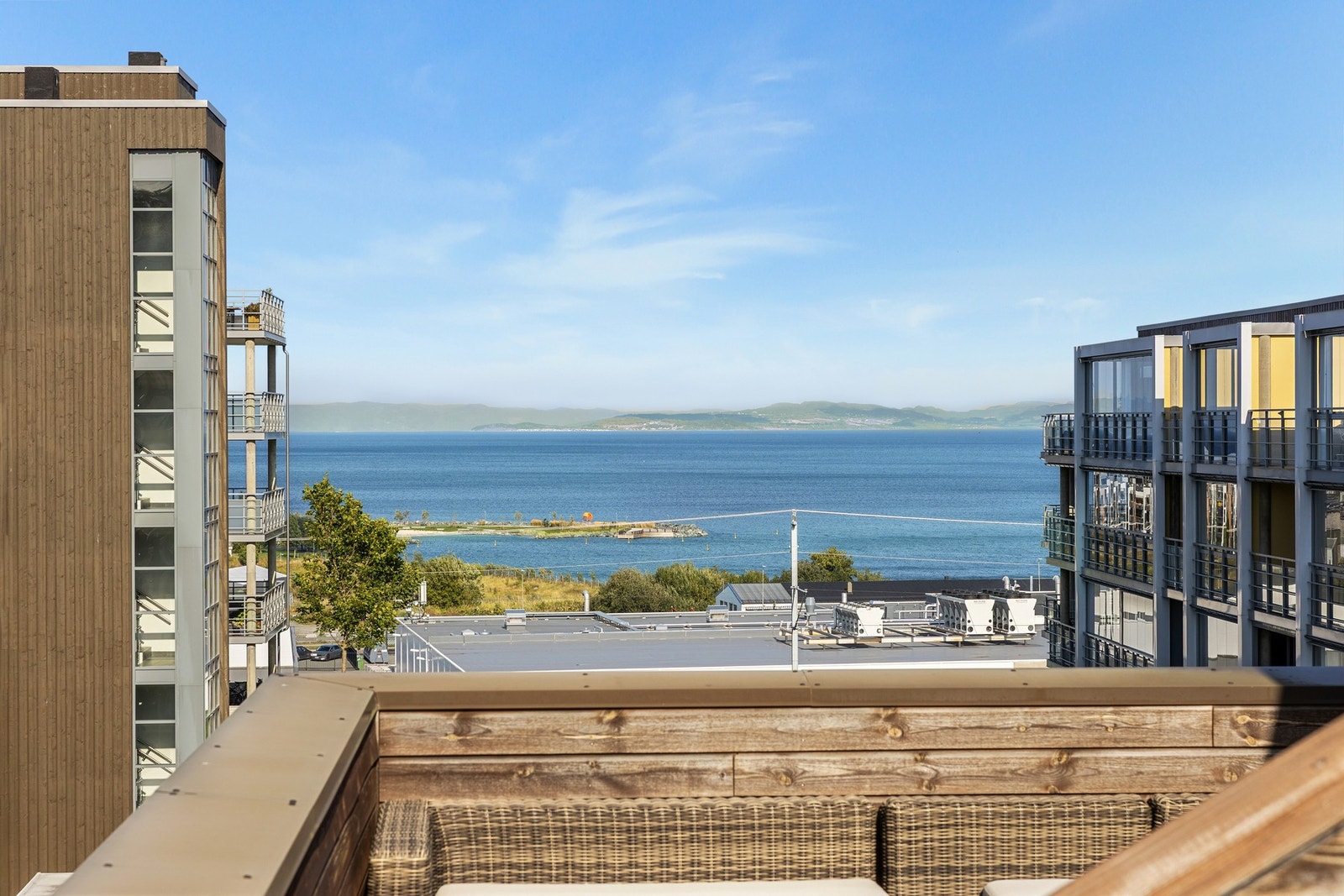 Fantastisk sjøutsikt fra balkongen! Galleribilde