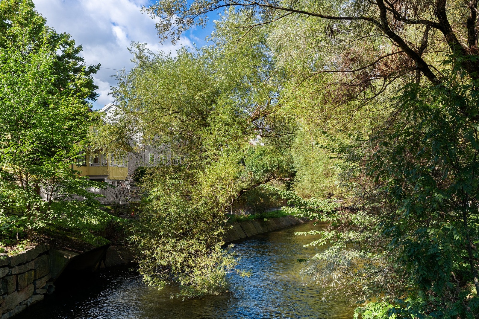 Akerselva som nærmeste nabo. Galleribilde