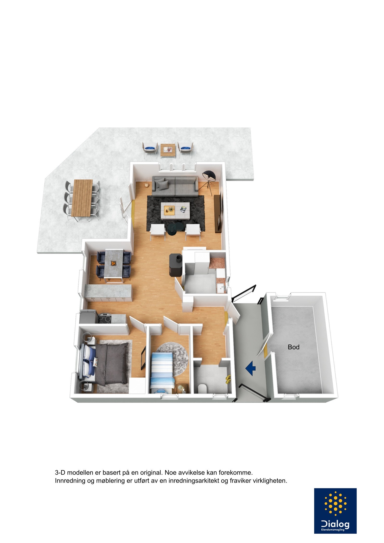 Plantegning Galleribilde