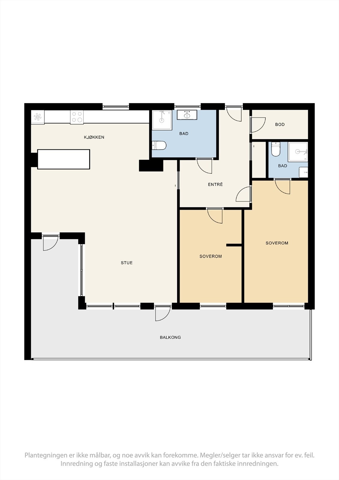 Toppleilighet, 6. etasje. Galleribilde