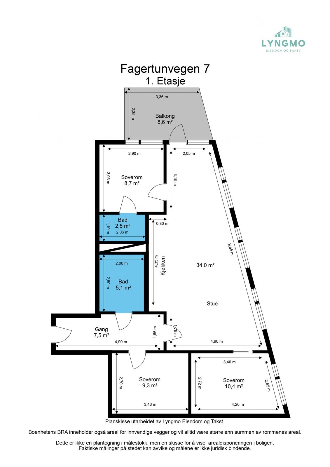 Planskisse Galleribilde