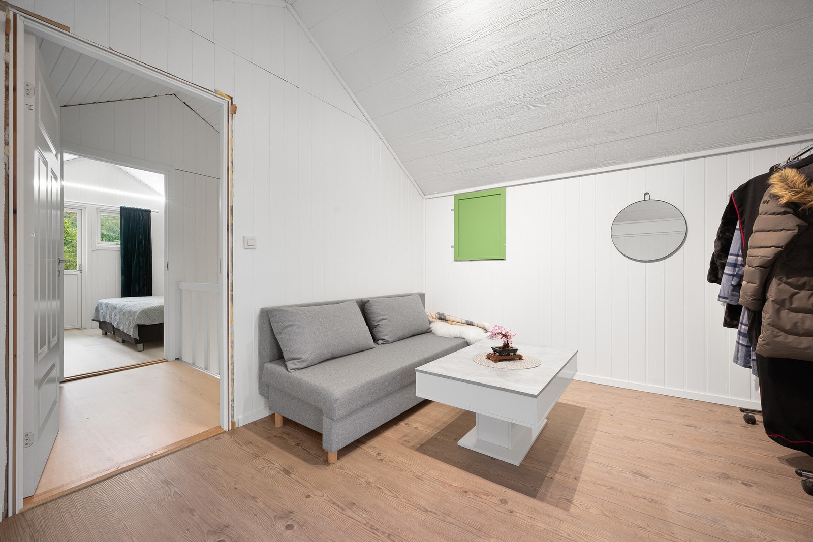 Øverst finner vi to romslige soverom Galleribilde