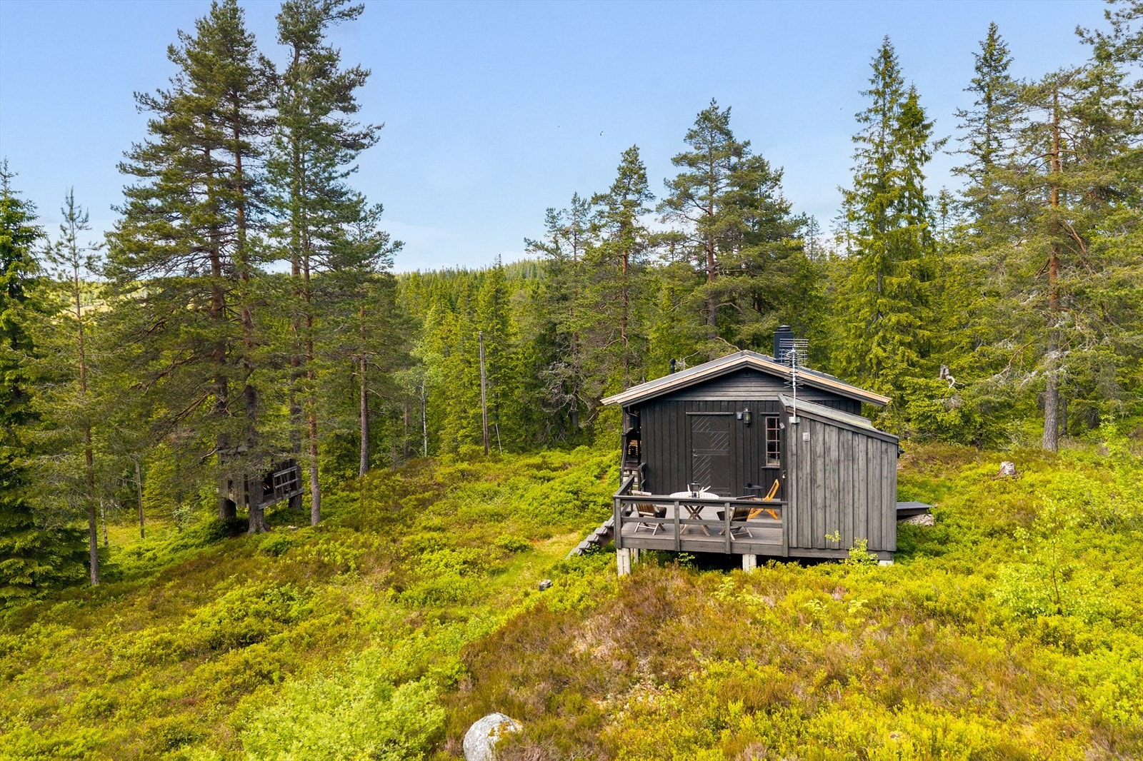 Tomten byr på mektig natur og er en bortgjemt perle Galleribilde