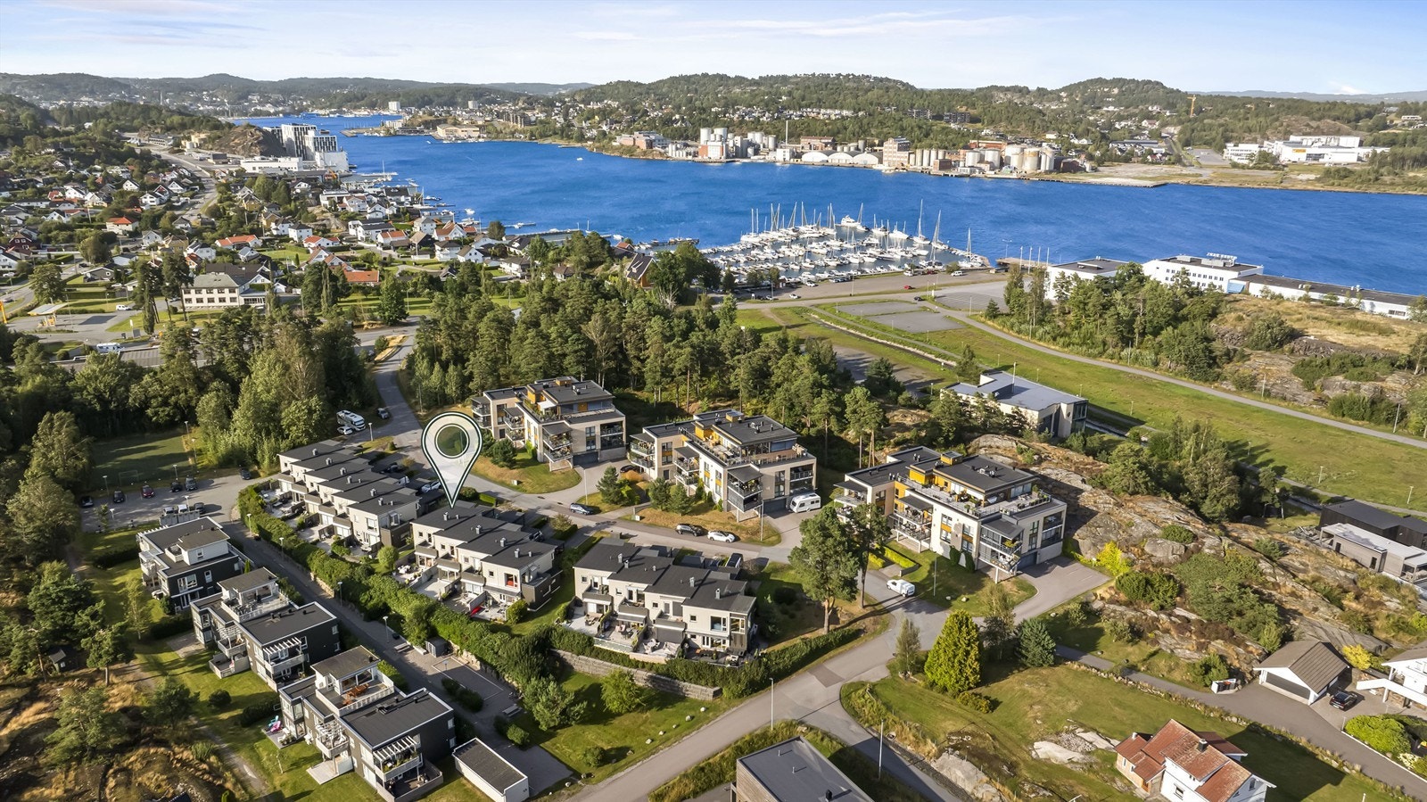 Eiendommen har en svært god intern beliggenhet Galleribilde