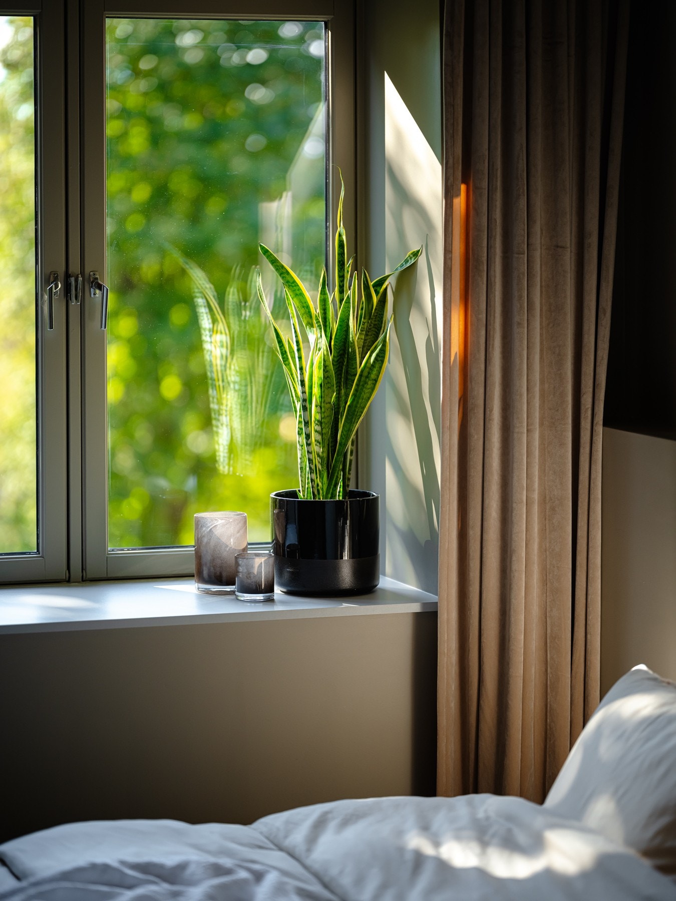 Her ligger alt tilrette for en god natts søvn. Galleribilde