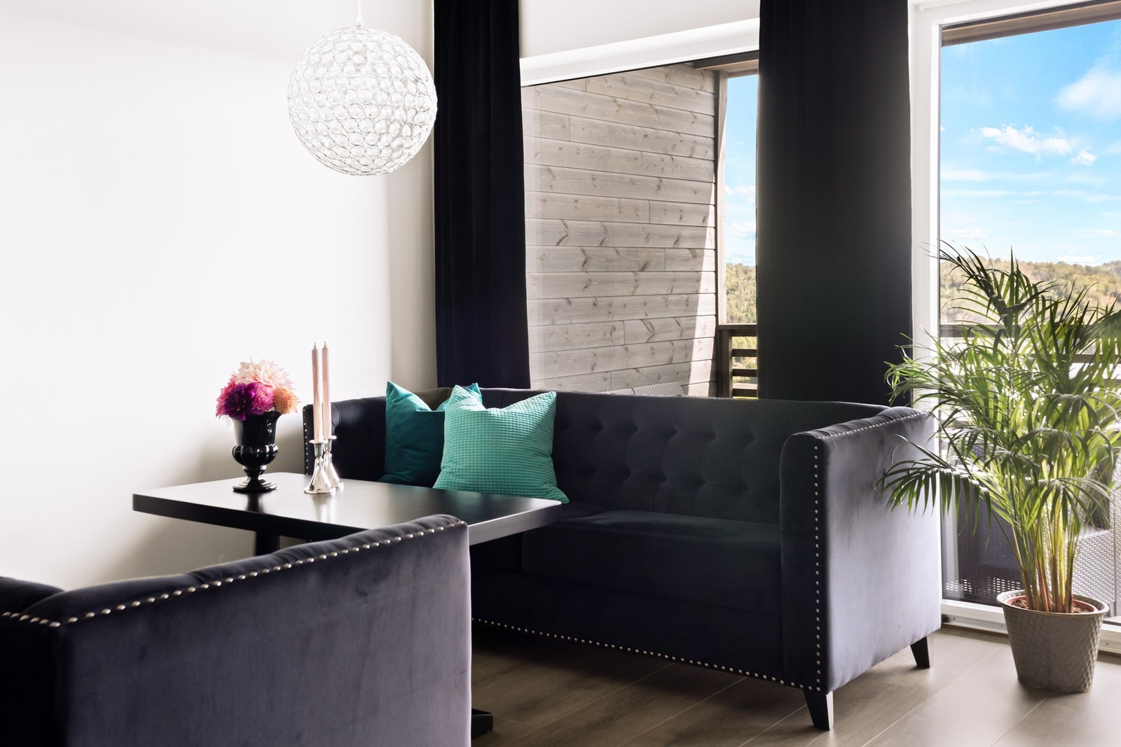 Sofa hjørne med god utsikt! Galleribilde