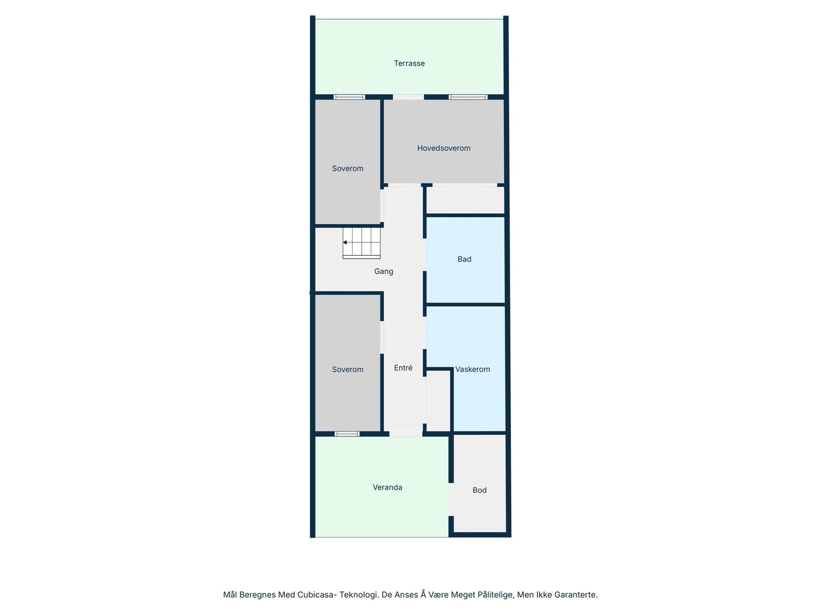 Plantegning 1. etasje. Galleribilde