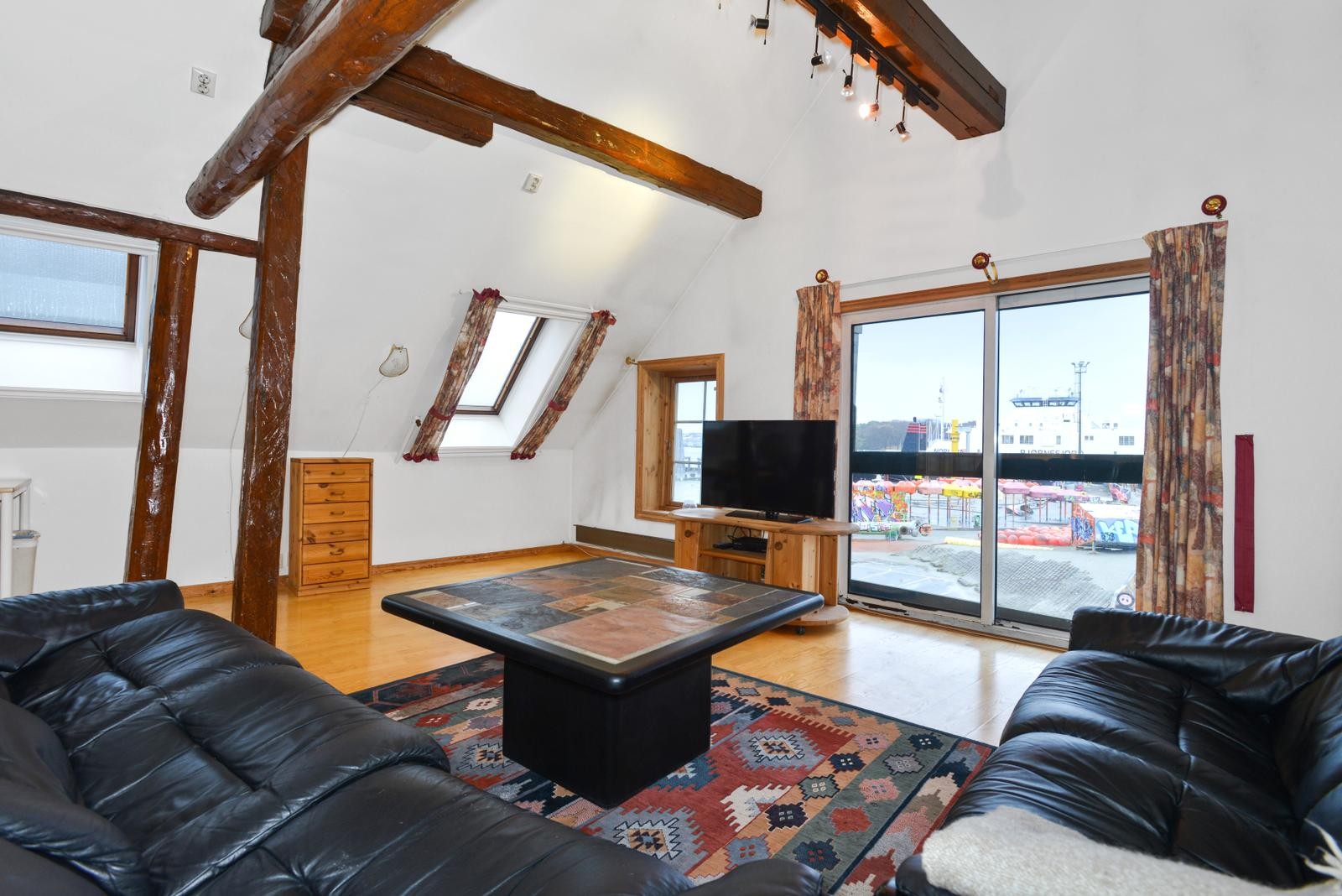 Stue med utsikt mot Ryfylke Galleribilde