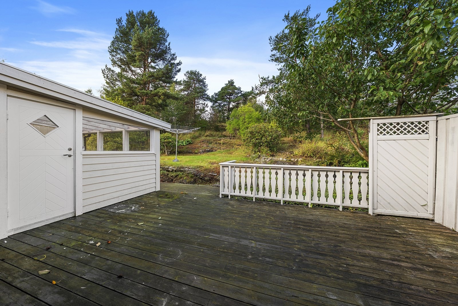 Usjenert terrasse Galleribilde