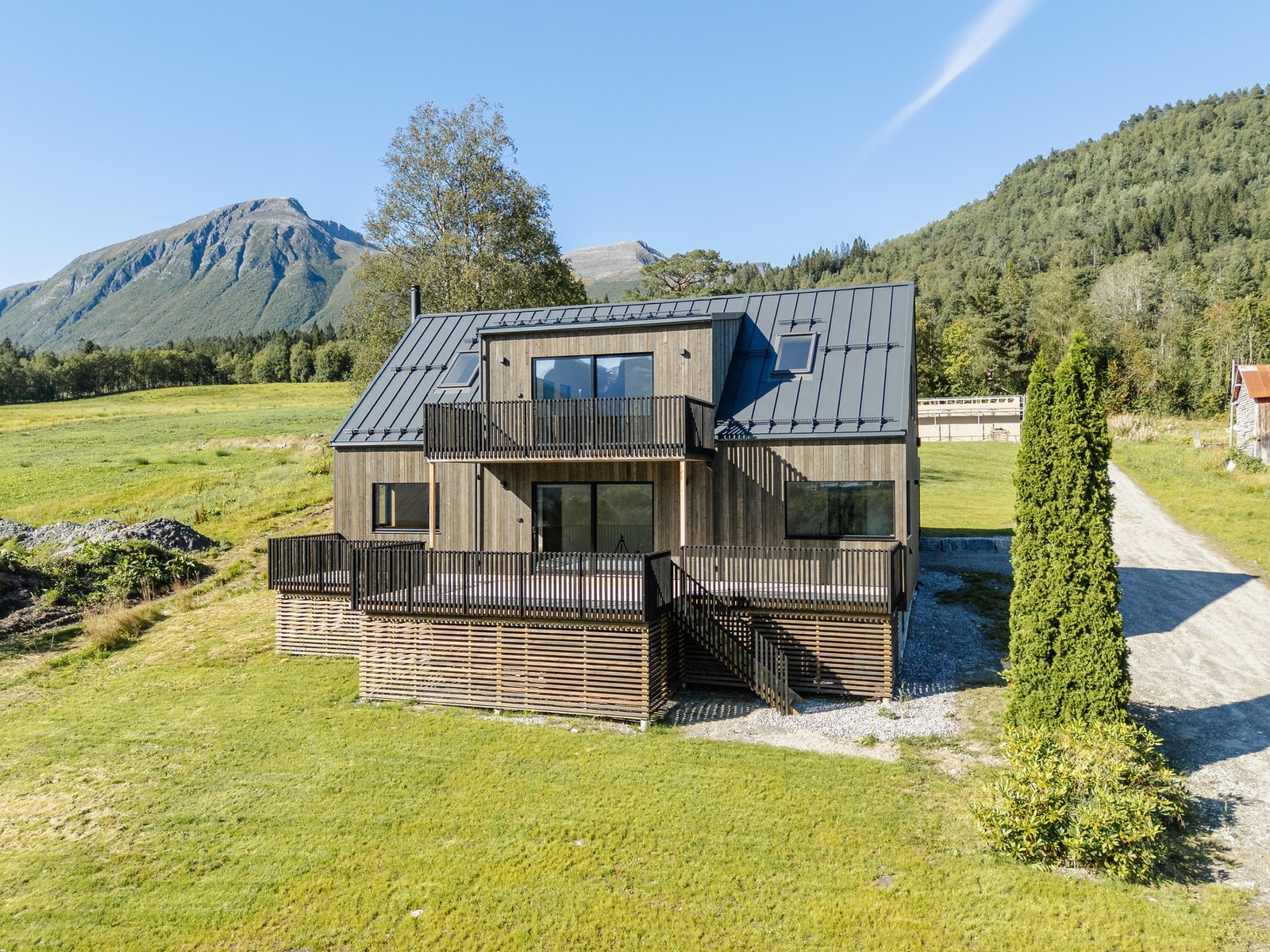 Landlige omgivelser Galleribilde