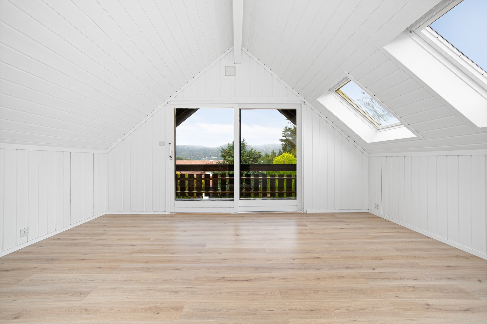 Loftstue/soverom Galleribilde