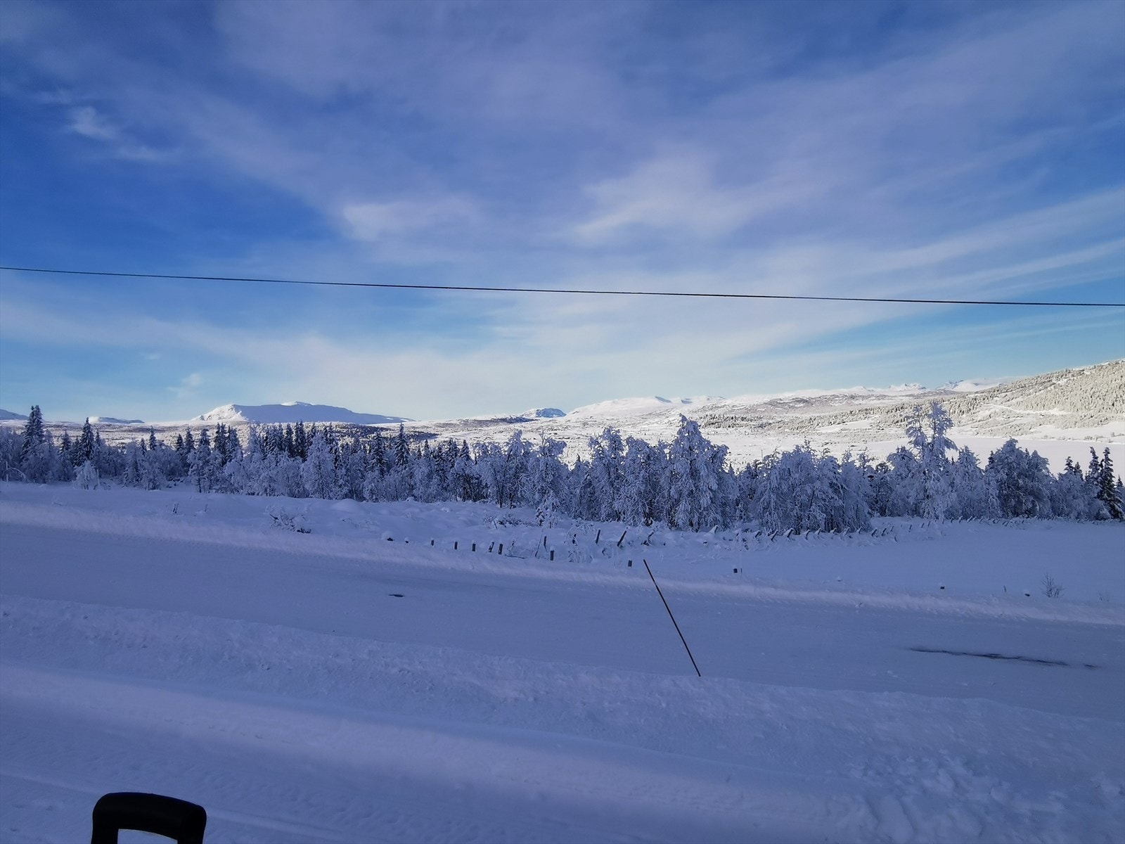 Vinter på Vaset. Galleribilde