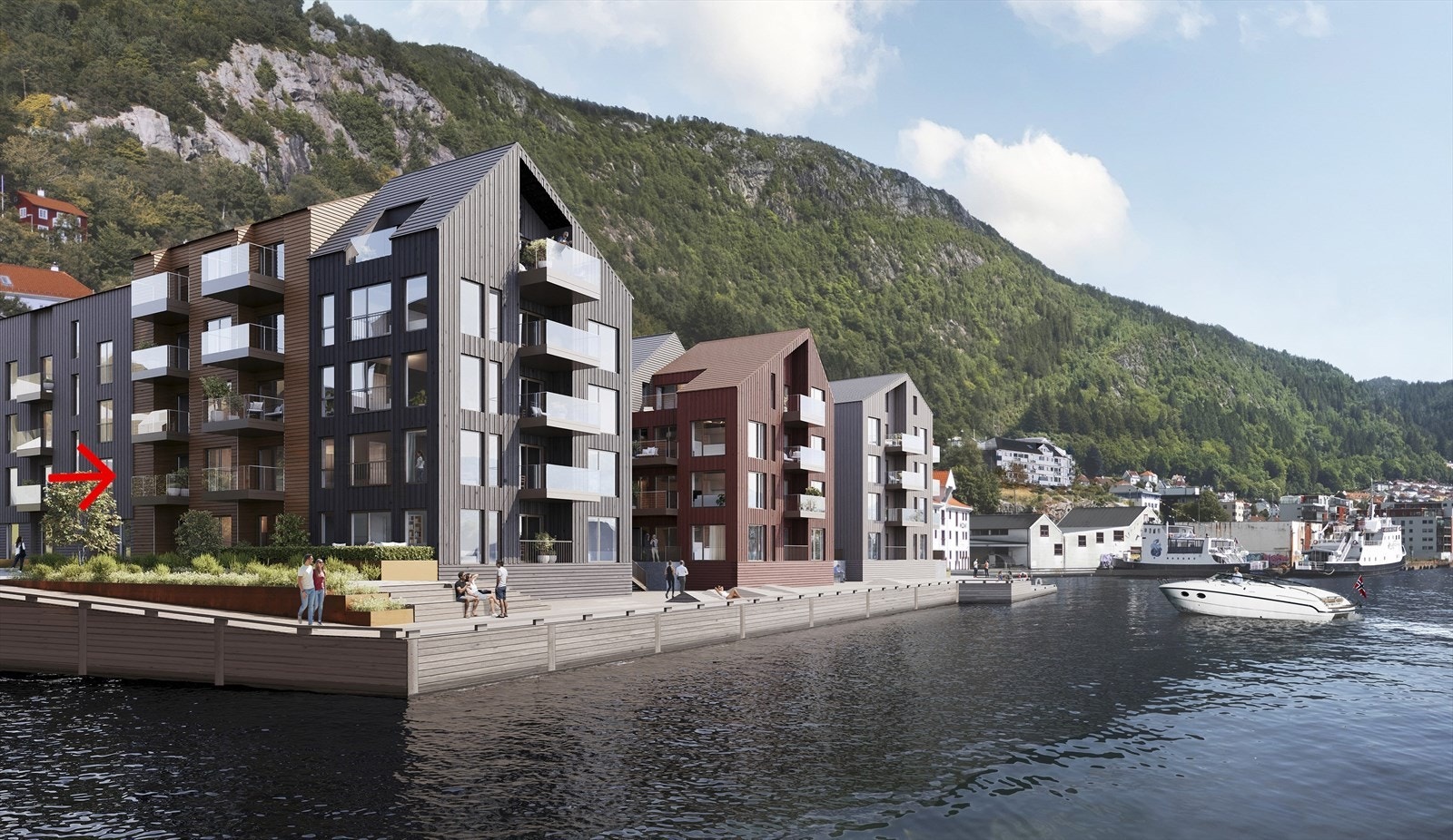 Velkommen til en moderne og stilfull 3-roms leilighet i Sandviken, presentert av Tina Elise Beisland v/ Eiendomsmegler Norge. Galleribilde