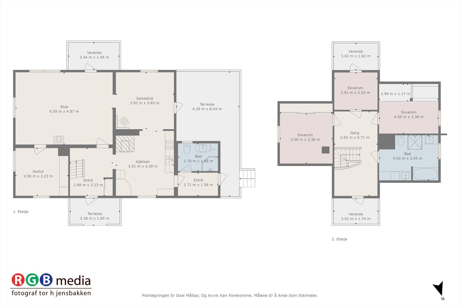 Plantegning begge plan nr. 1053 Galleribilde