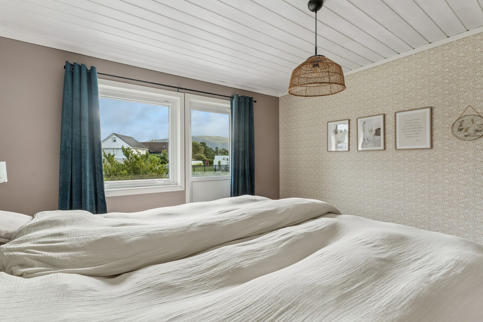 Soverommet har herlige og behagelige farger. Galleribilde