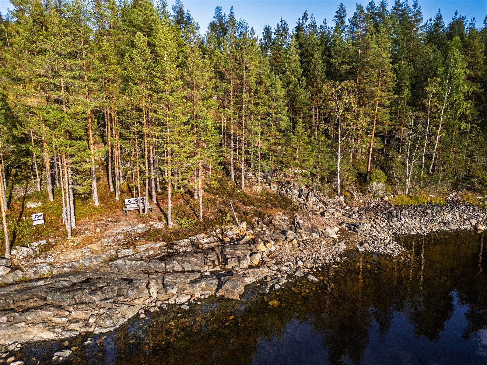 Hyggelig plass ved Væleren. Galleribilde