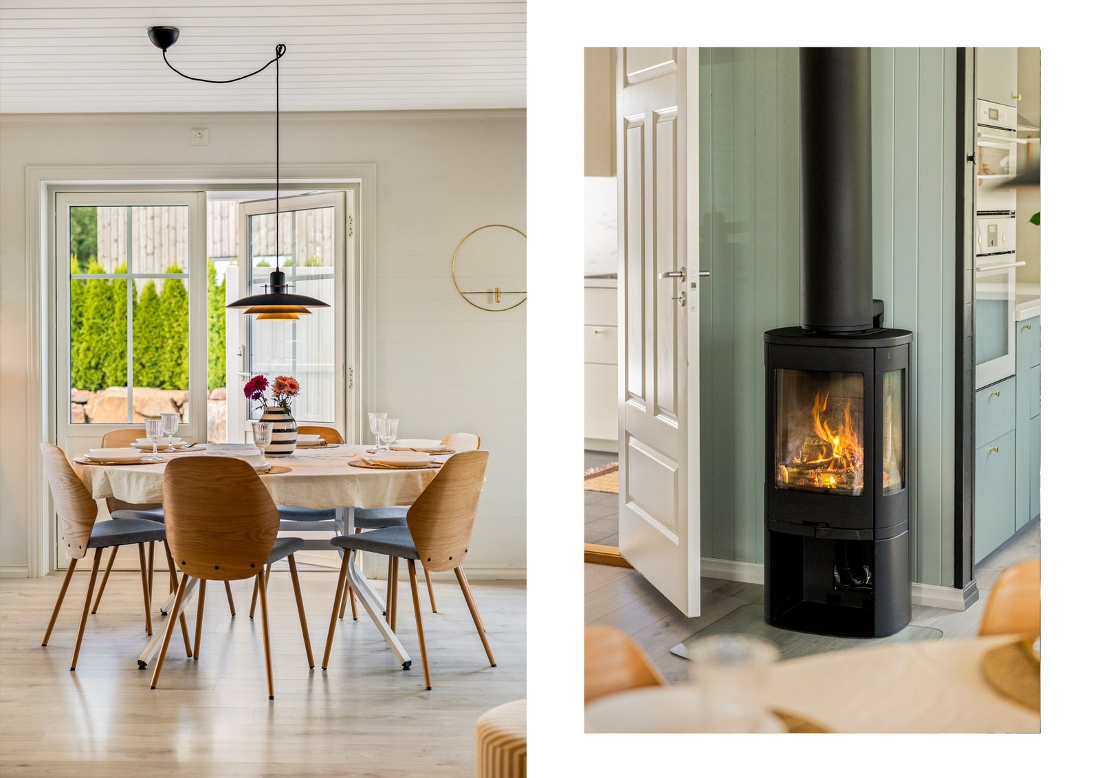 Effektiv oppvarming kombinert med smarthusløsninger og balansert ventilasjon, gir et svært behagelig innemiljø. Galleribilde