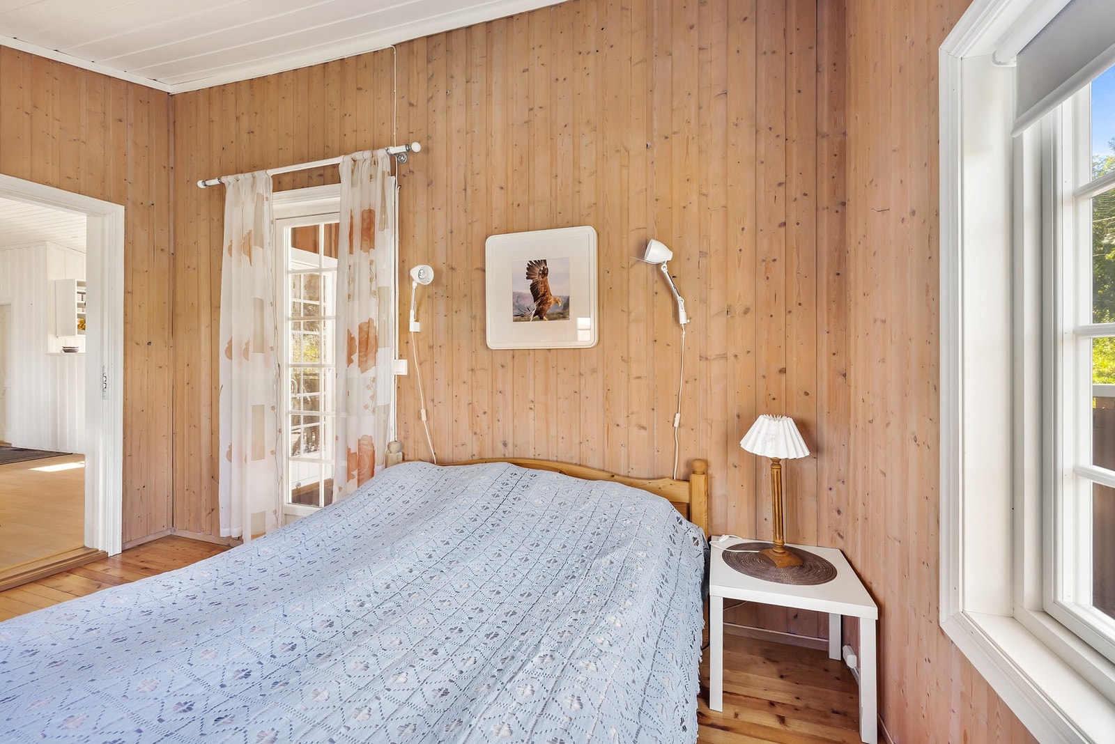 Det er 3 soverom i hytta Galleribilde