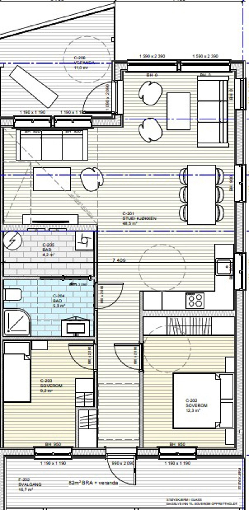 Planskisse Galleribilde