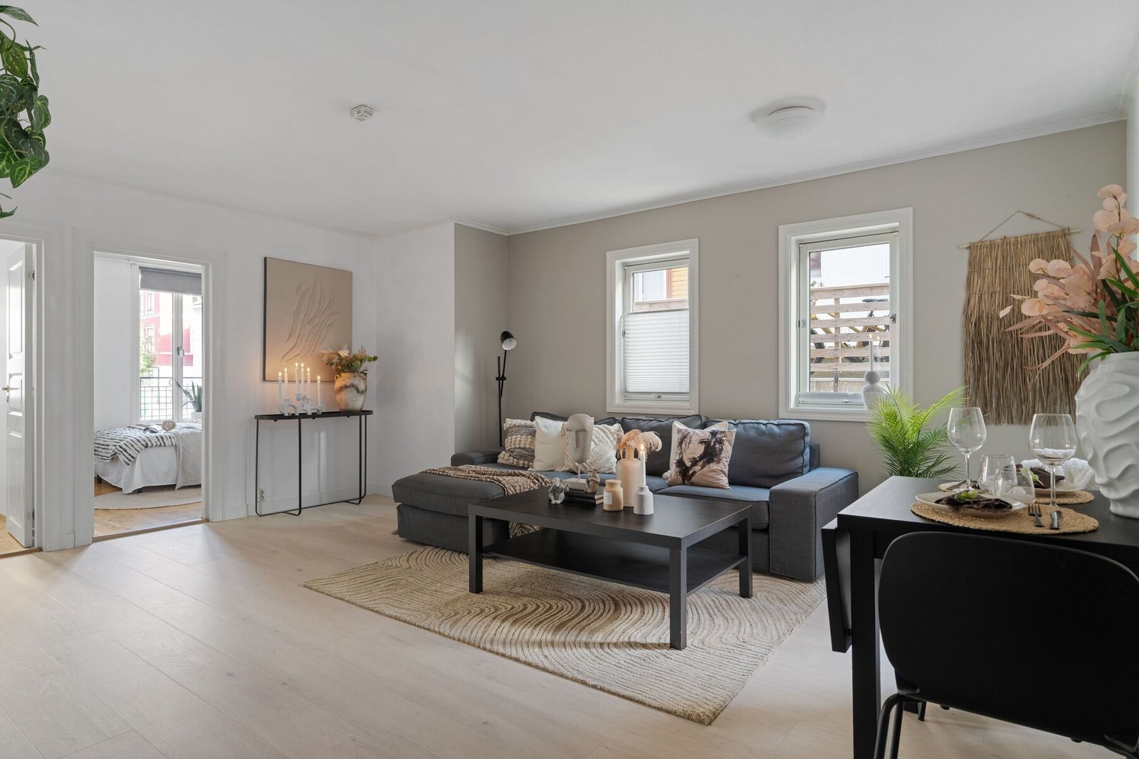 Her nyter man godt av lave felleskostnader med tv og internett inkludert. Galleribilde