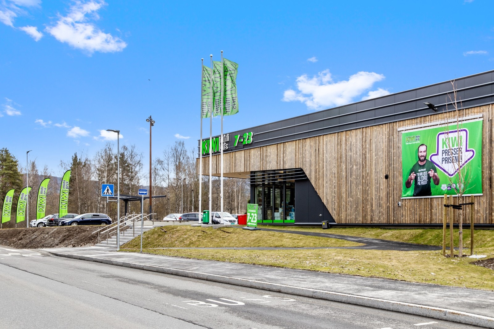 Kort gangavstand til stor dagligvareforretning. Galleribilde