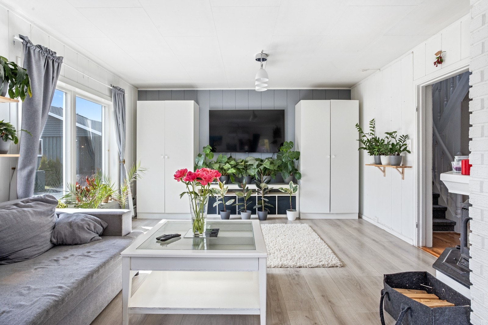 Rommet sett fra spiseplassen Galleribilde